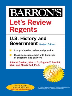 cover image of Let's Review Regents